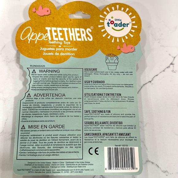 NWT Little Toader Appeteethers - Picture 3 of 4